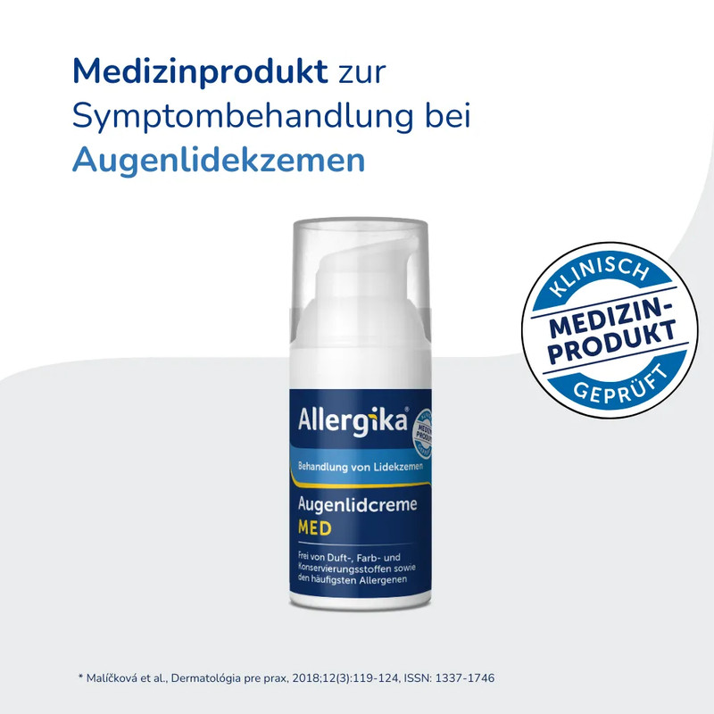 Allergika Augenlidcreme MED 15 ml Creme