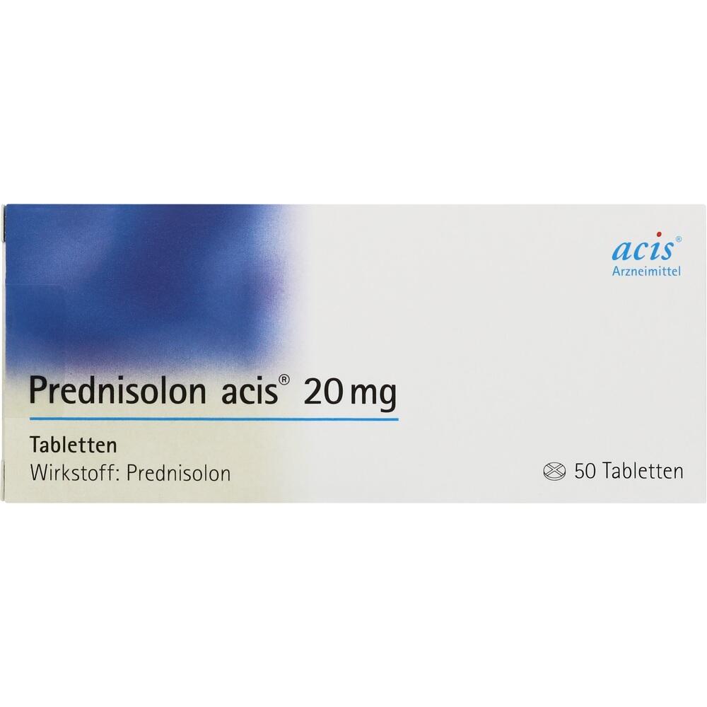 PREDNISOLON ACIS 20 mg Tabletten 50 St Tabletten