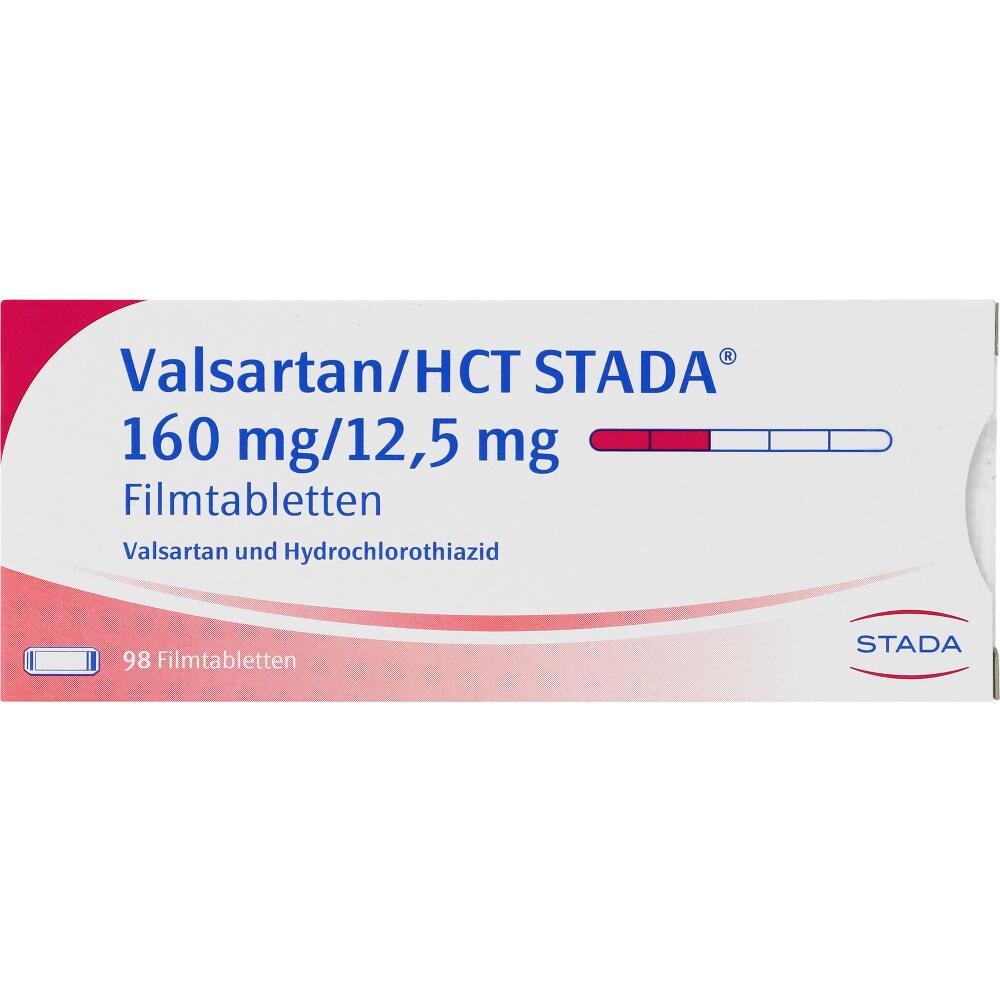 Valsartan/HCT STADA 160mg/12,5mg 98 St Filmtabletten