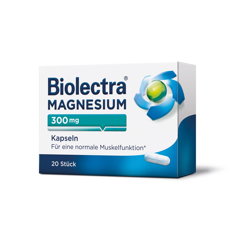 Biolectra MAGNESIUM 300mg 20 St Kapseln