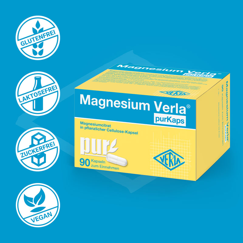 Magnesium Verla purKaps 90 St Kapseln