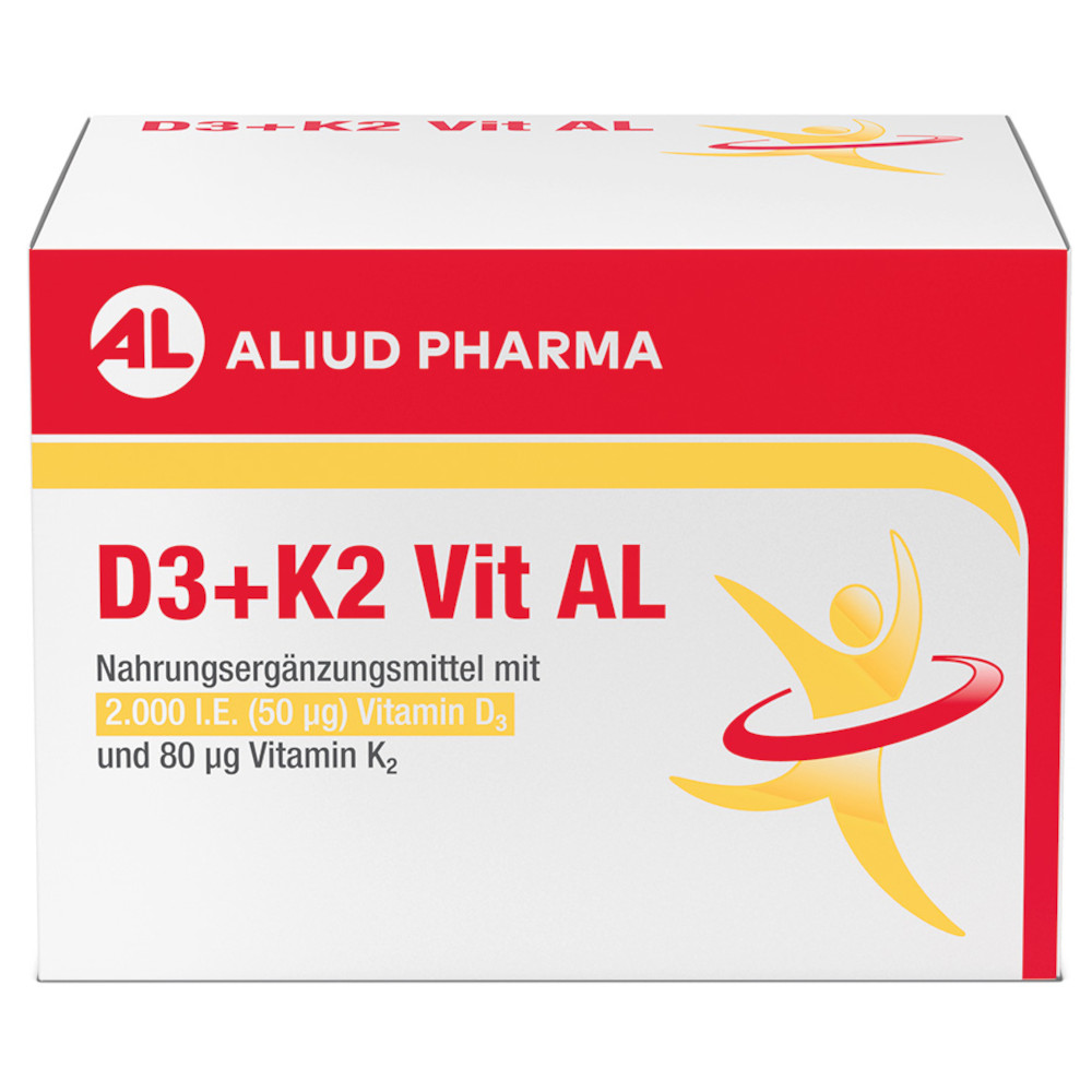 D3 + K2 Vit AL 2000IE/80µg 90 St Kapseln