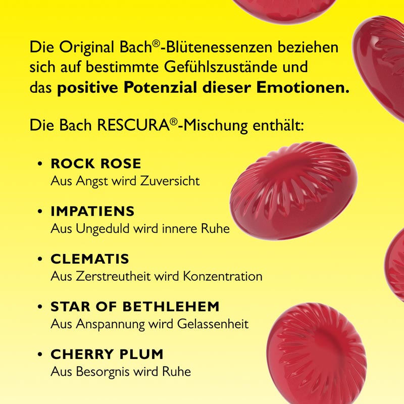 Bach RESCURA PASTILLEN Beeren-Mix 50 g Pastillen
