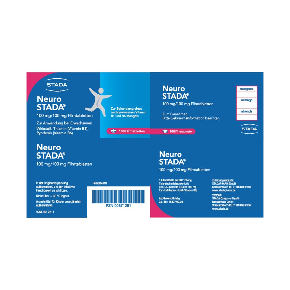 Neuro STADA 100 St Filmtabletten