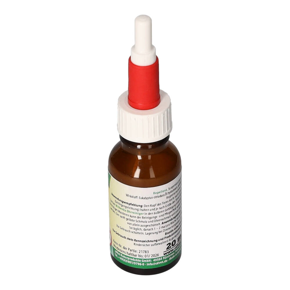MILBENEX Ohrreiniger veteri 20 ml Flüssigkeit