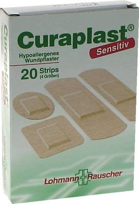 CURAPLAST Strips sensitiv sortiert 20 St Pflaster