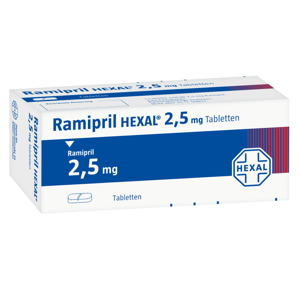 Ramipril HEXAL 2,5mg 100 St Tabletten