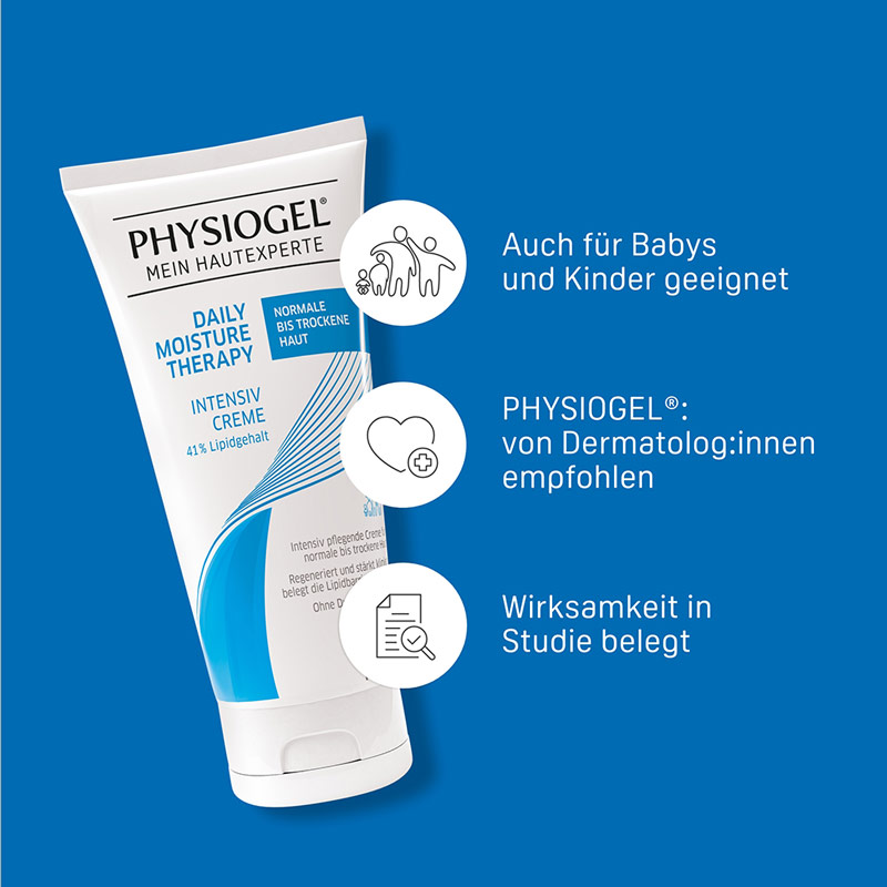 PHYSIOGEL Daily Moisture Therapy Intensiv Creme normale bis trockene Haut  150 ml Creme