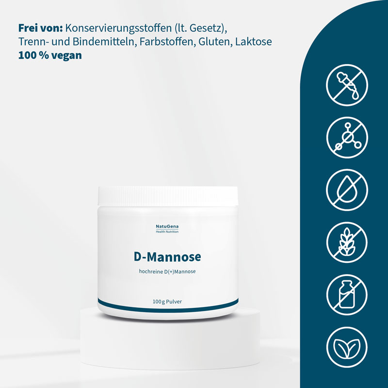 NatuGena D-Mannose 100 g Pulver