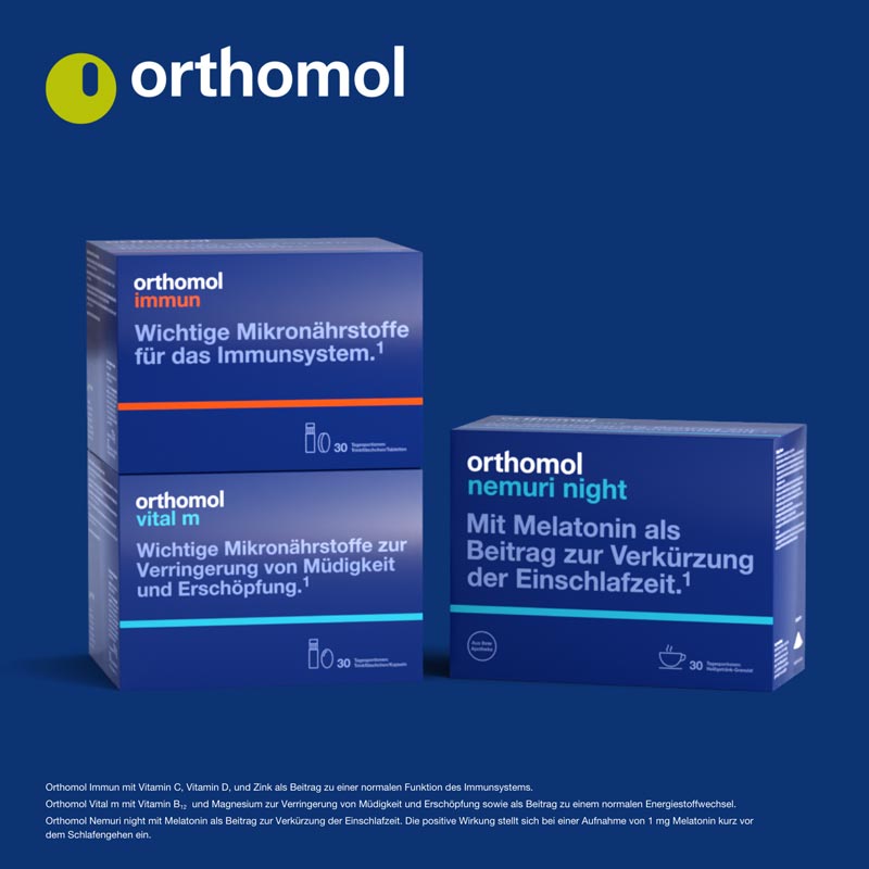 orthomol nemuri night - Einschlafspray mit Melatonin und Hopfen-Extrakt - Spray à 120 Sprühstöße
