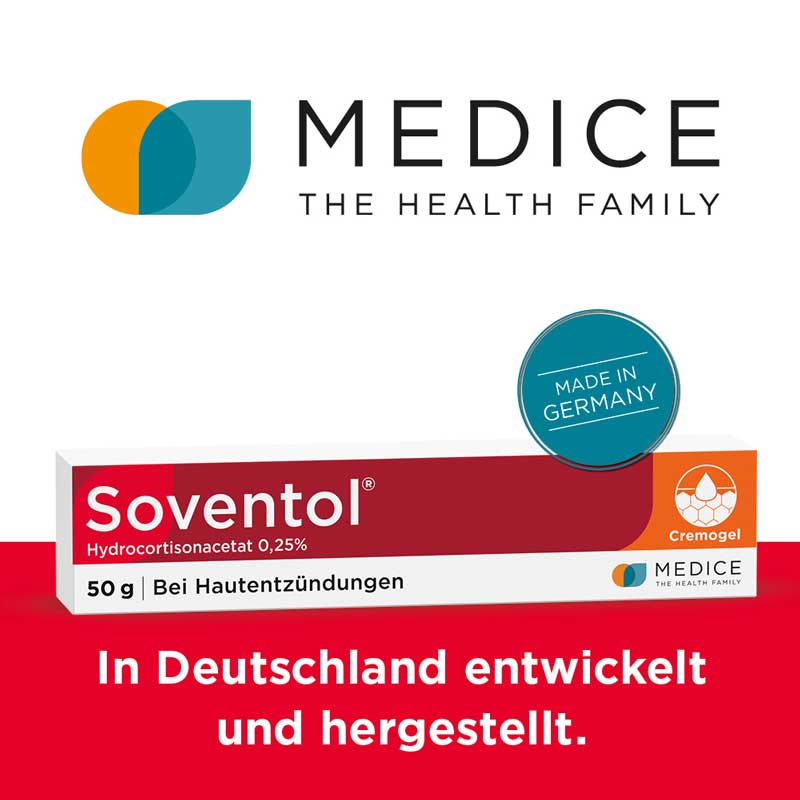 Soventol Hydrocortisonacetat 0,25%  50 g Creme