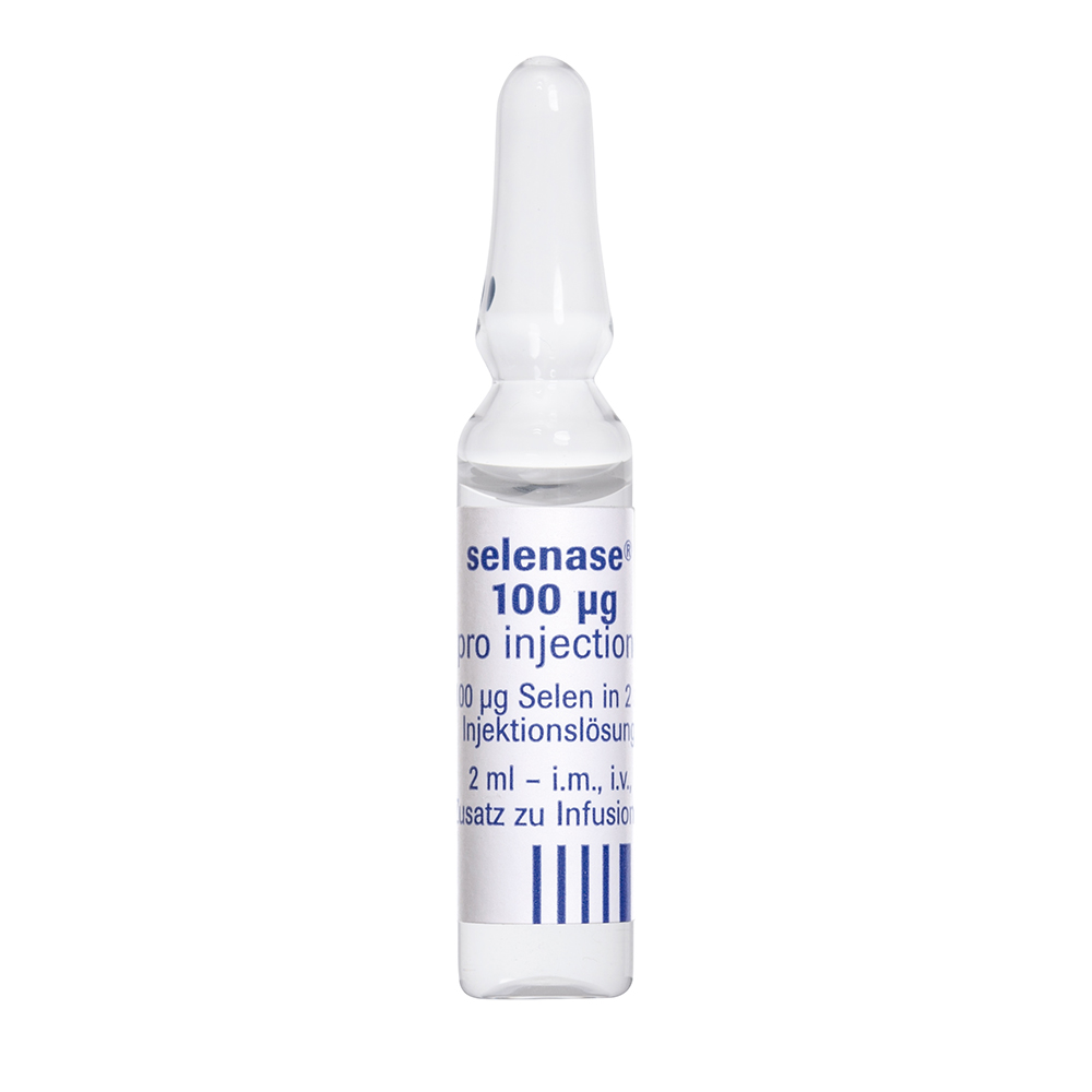 SELENASE 100 µg pro injectione Ampullen 50X2 ml Injektionslösung