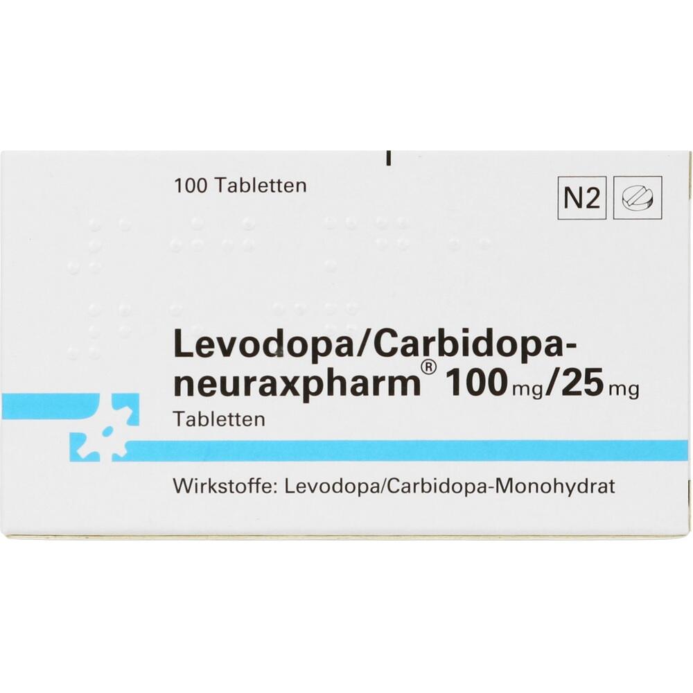 Levodop-neuraxpharm 100/25mg 100 St Tabletten