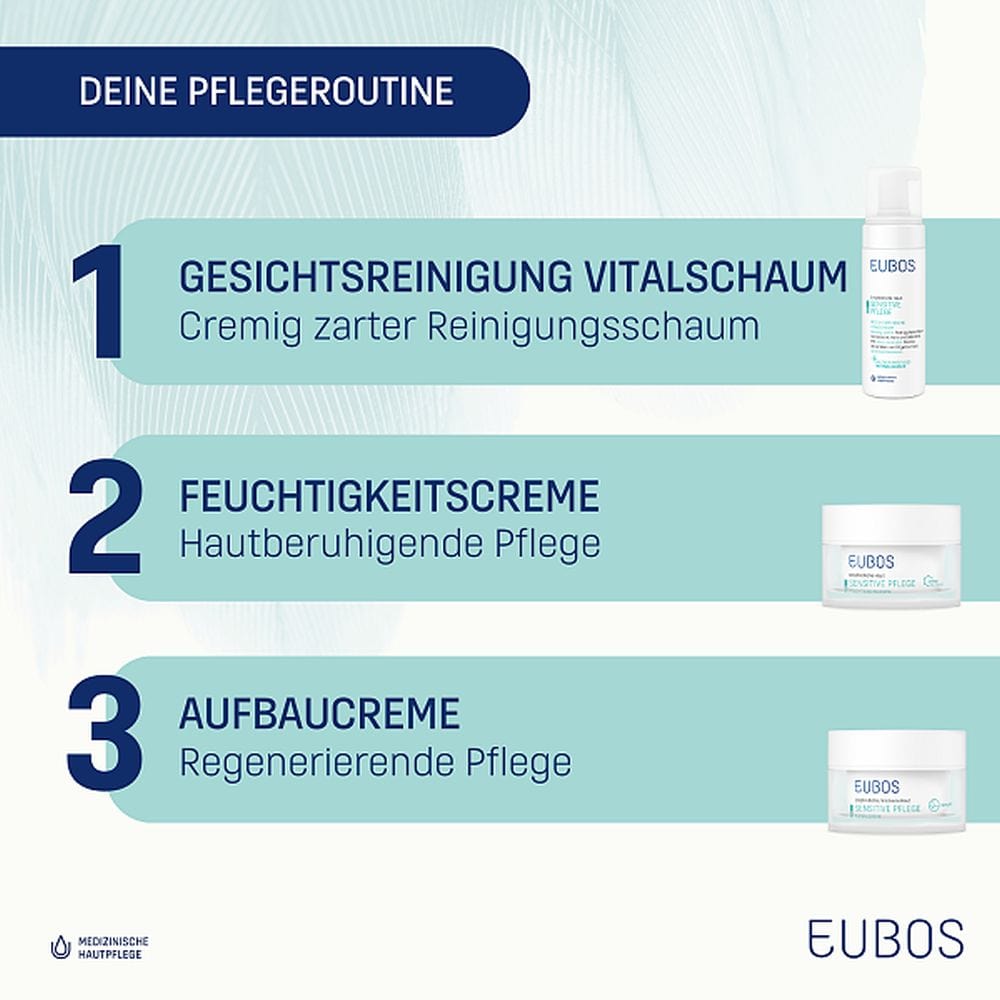 EUBOS SENSITIVE Vital Schaum Gesichtsreinigung 150 ml Schaum