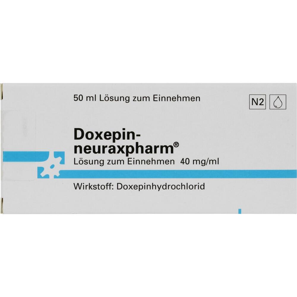 Doxepin-neuraxpharm 40mg/ml zum Einnehmen 50 ml Lösung zum Einnehmen