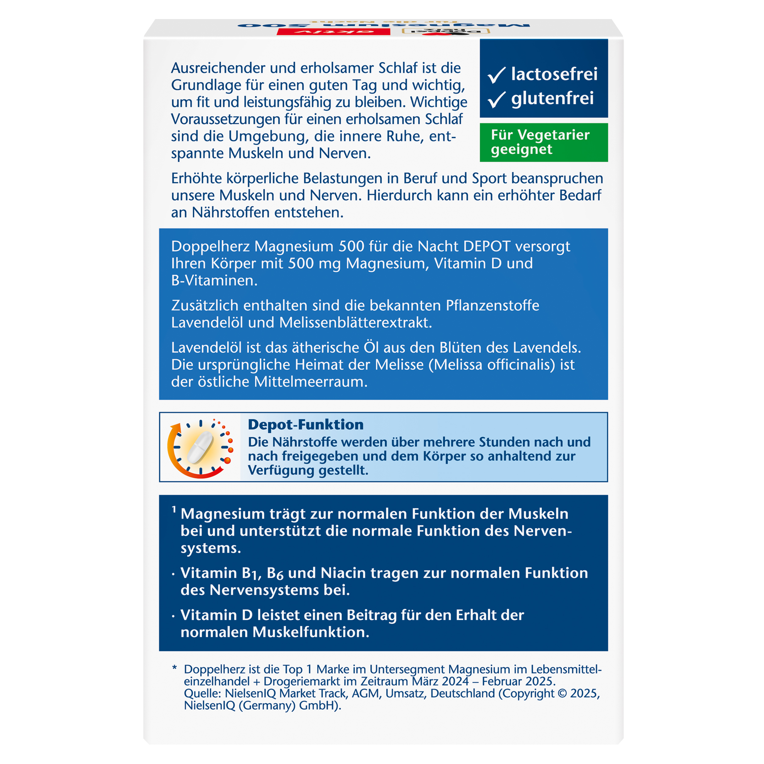Doppelherz aktiv Magnesium 500 30 St Tabletten