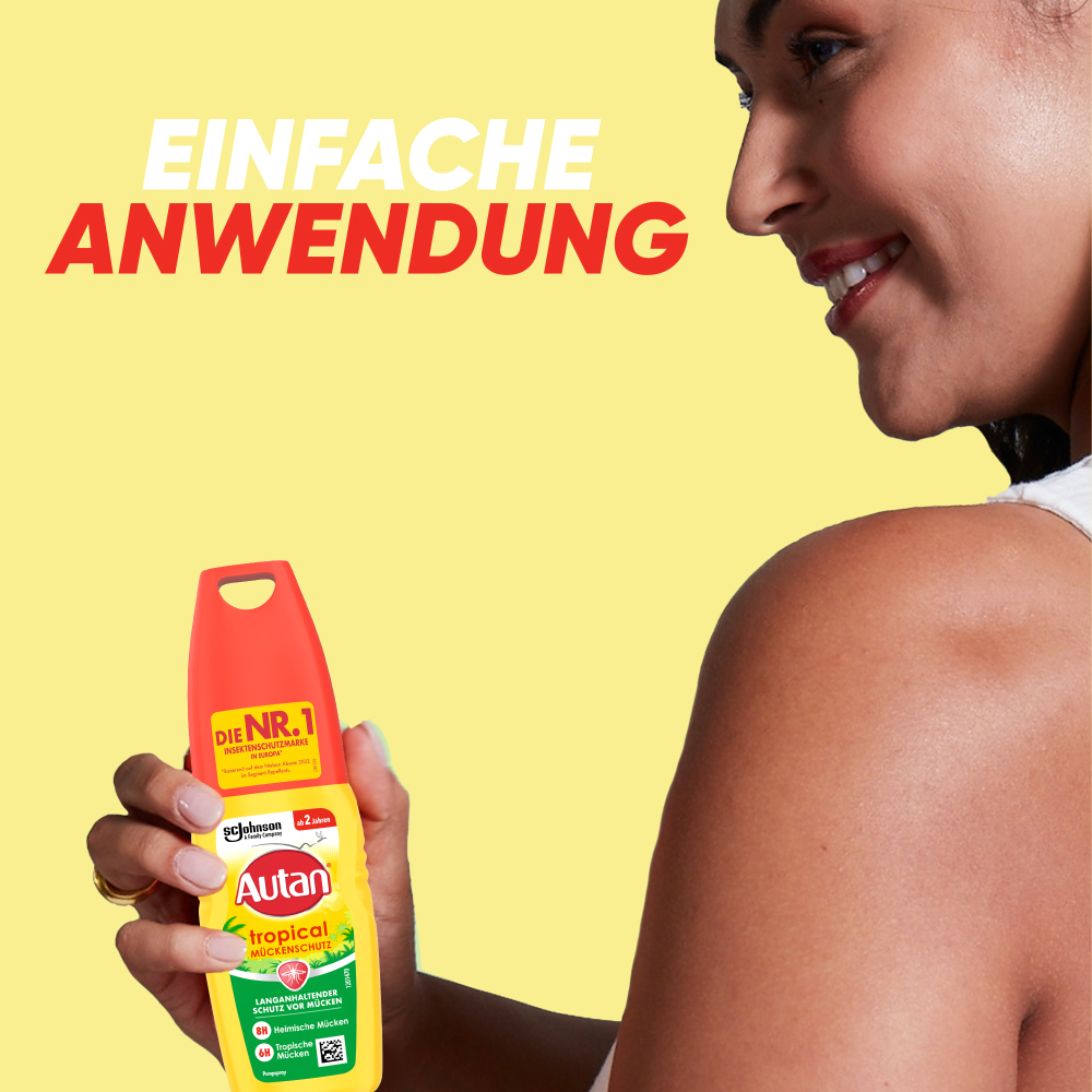 Autan tropical MÜCKENSCHUTZ Pumpspray 100 ml Spray