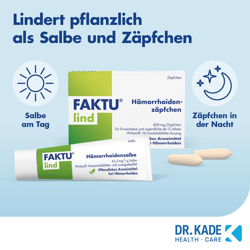 FAKTU lind Hämorrhoidensalbe 25 g Salbe