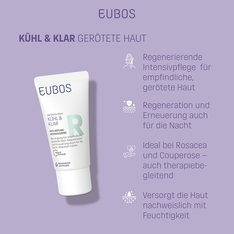 EUBOS KÜHL & KLAR Anti-Rötung Intensivcreme 30 ml Creme