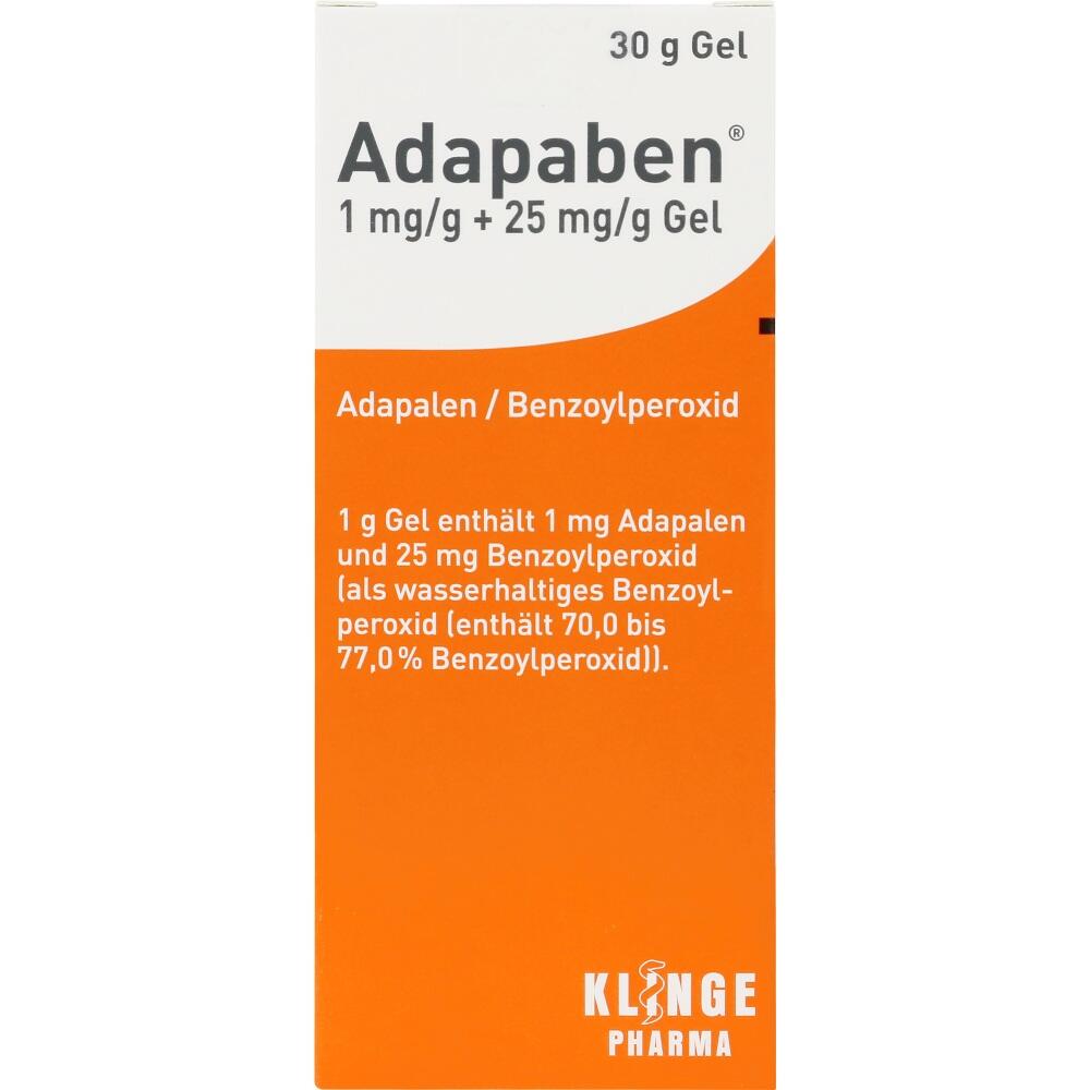 Adapaben 1 mg/g + 25 mg/g  30 g Gel