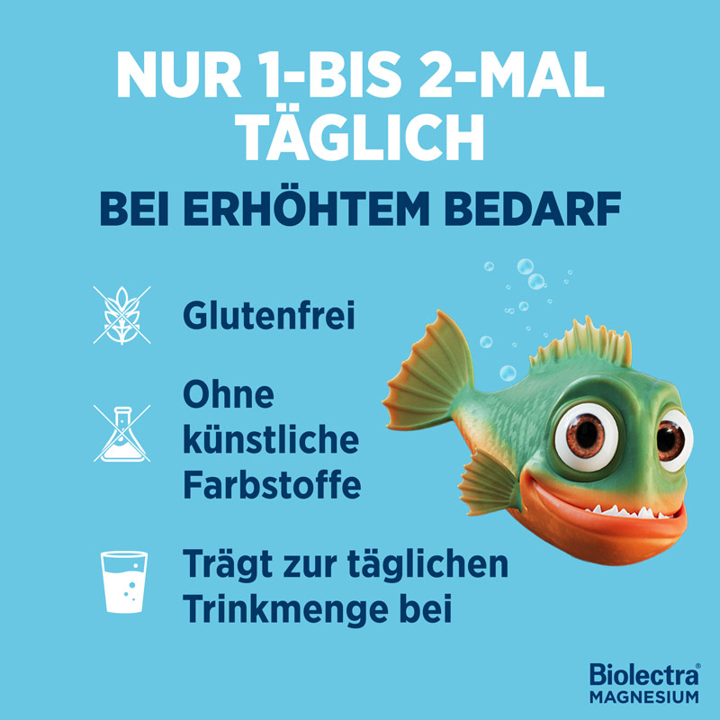 Biolectra MAGNESIUM 365mg  FORTISSIMUM Zitrone 20 St Brausetabletten