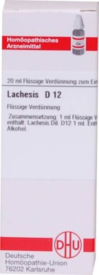 LACHESIS D 12 Dilution 20 ml Dilution