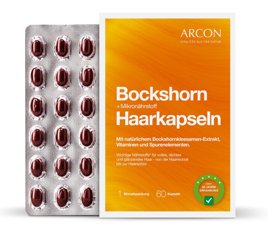 ARCON Bockshorn + Mikronährstoff Haarkapseln  60 St Kapseln