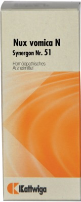 SYNERGON KOMPLEX 51 Nux Vomica N Tropfen 50 ml Tropfen