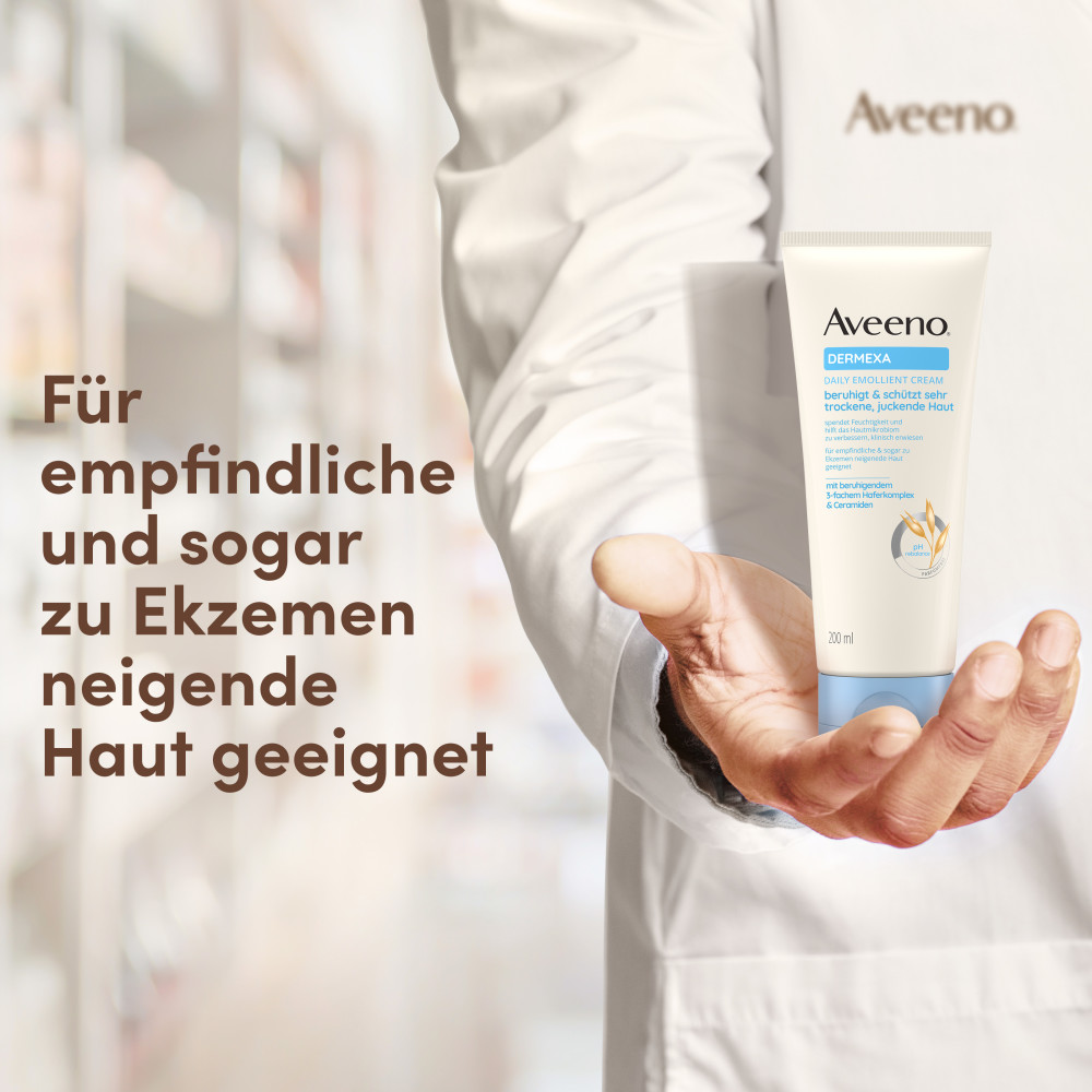 Aveeno Dermexa Emollientien Creme 200 ml Creme