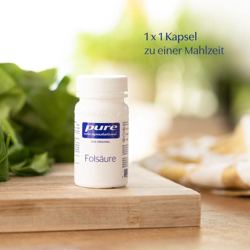 pure encapsulations Folsäure 60 St Kapseln