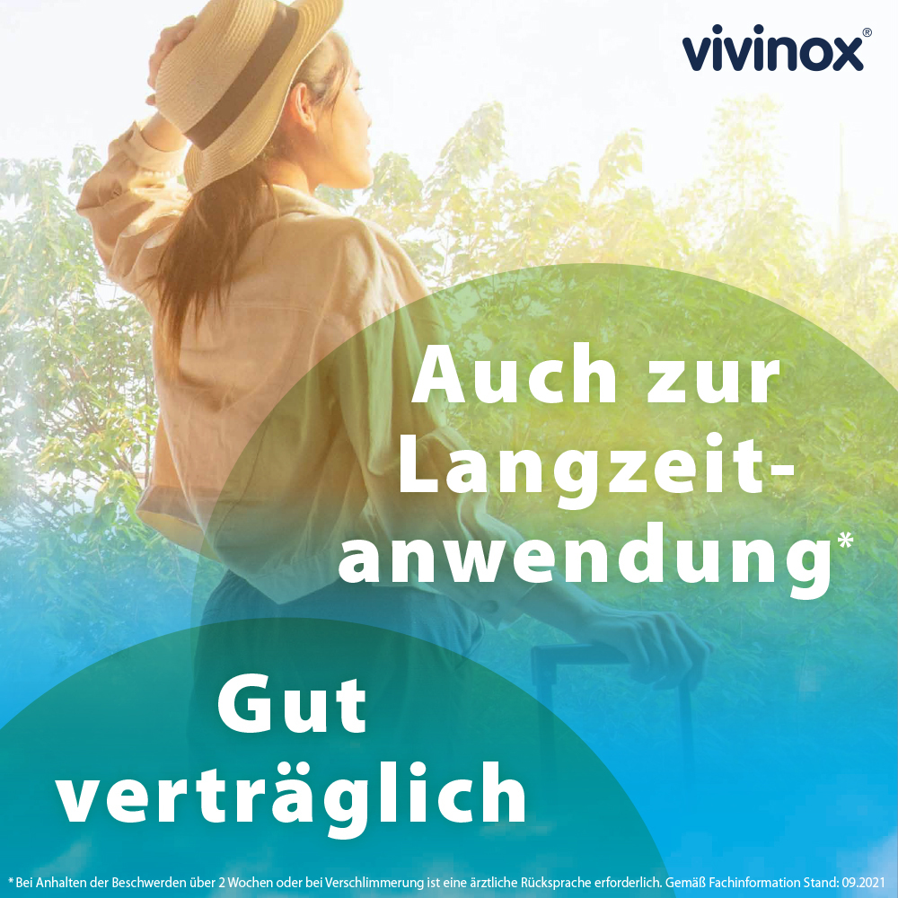 Vivinox Nervenruhe Beruhigungsdragees bei Unruhe und Einschlafstörungen 40 St Überzogene Tabletten