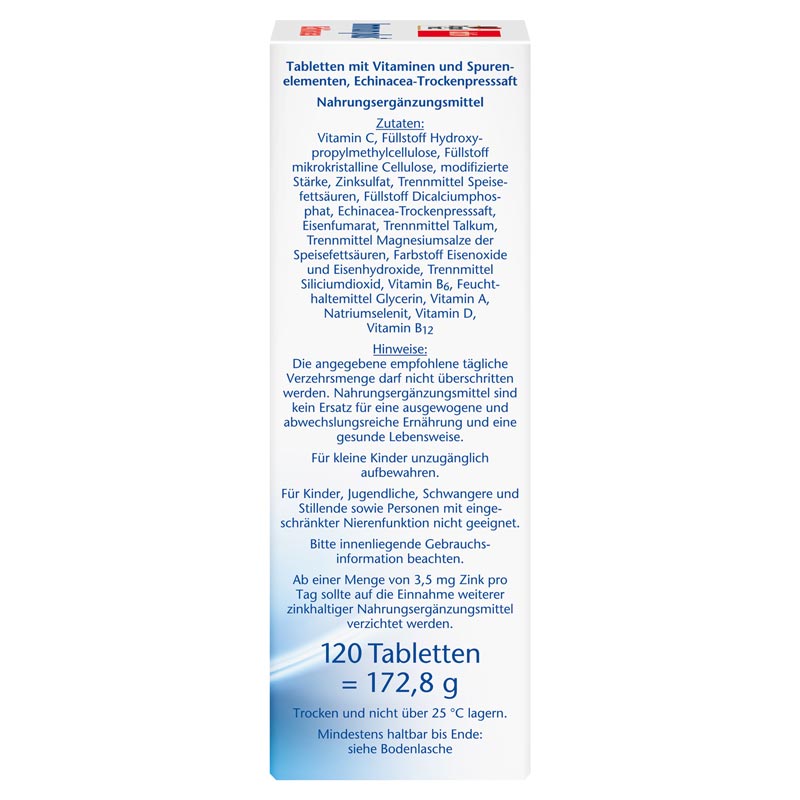 Doppelherz aktiv Immun plus+ Echinacea 120 St Tabletten