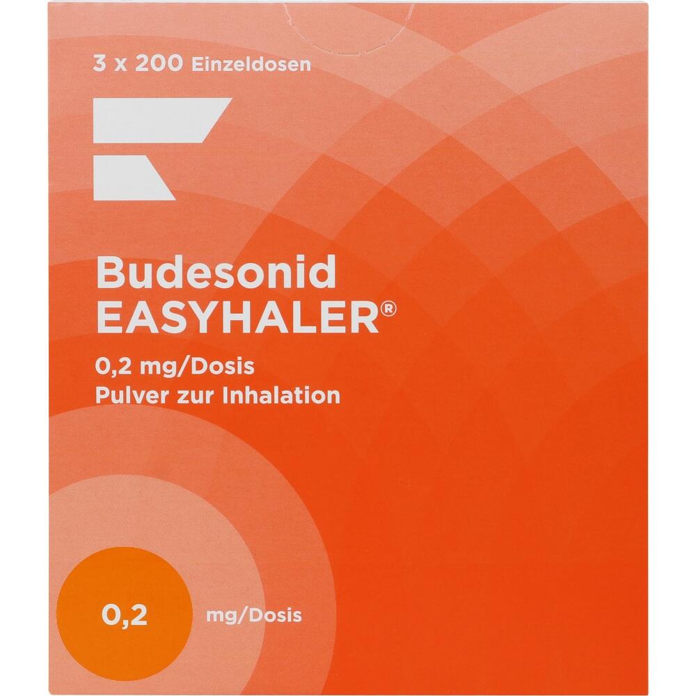 Budesonid Easyhaler 0,2mg/Dosis 3 St Inhalationspulver