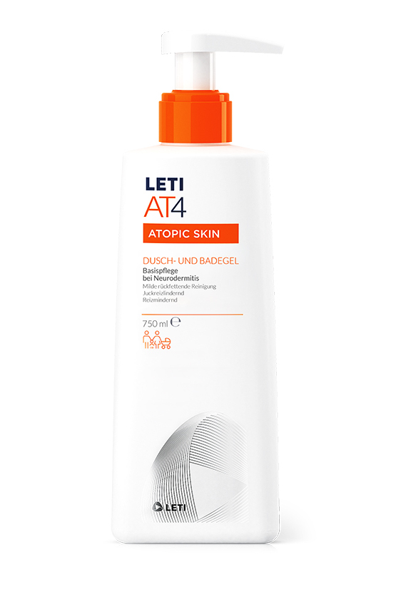 LETI AT4 Dusch- und Badegel - Jetzt 20% sparen 750 ml Gel