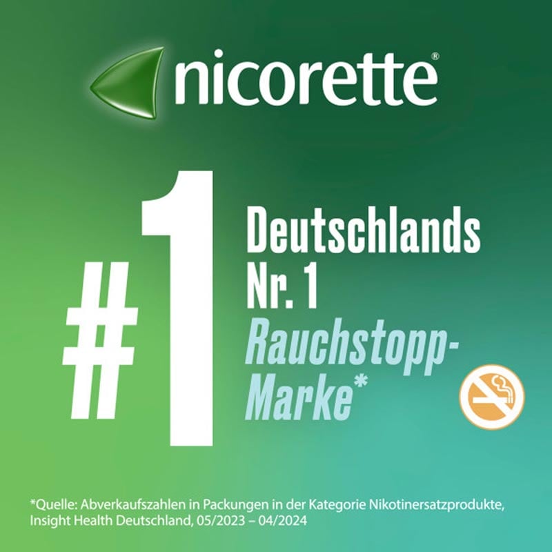 nicorette 2 mg Nikotinlutschtabletten freshmint für Raucher zum Aufhören