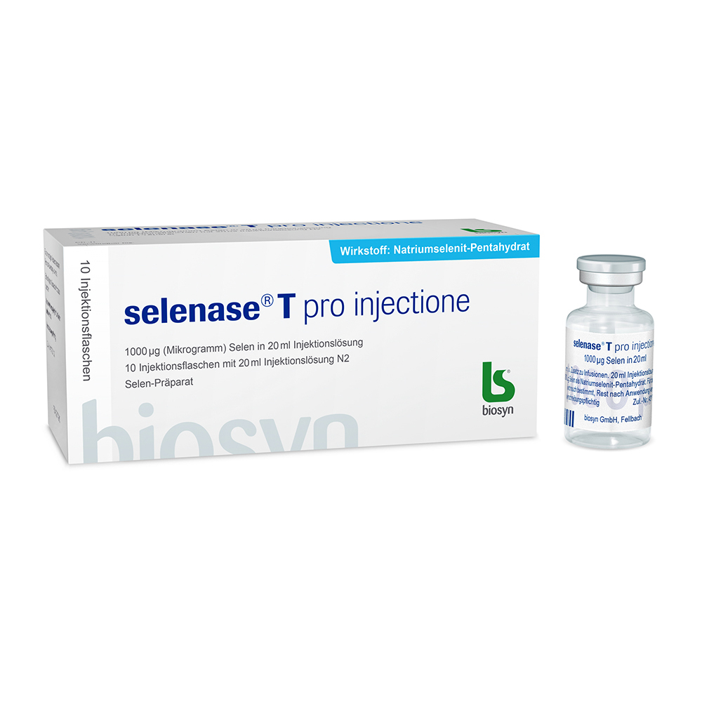 SELENASE T pro injectione 10X20 ml Injektionslösung
