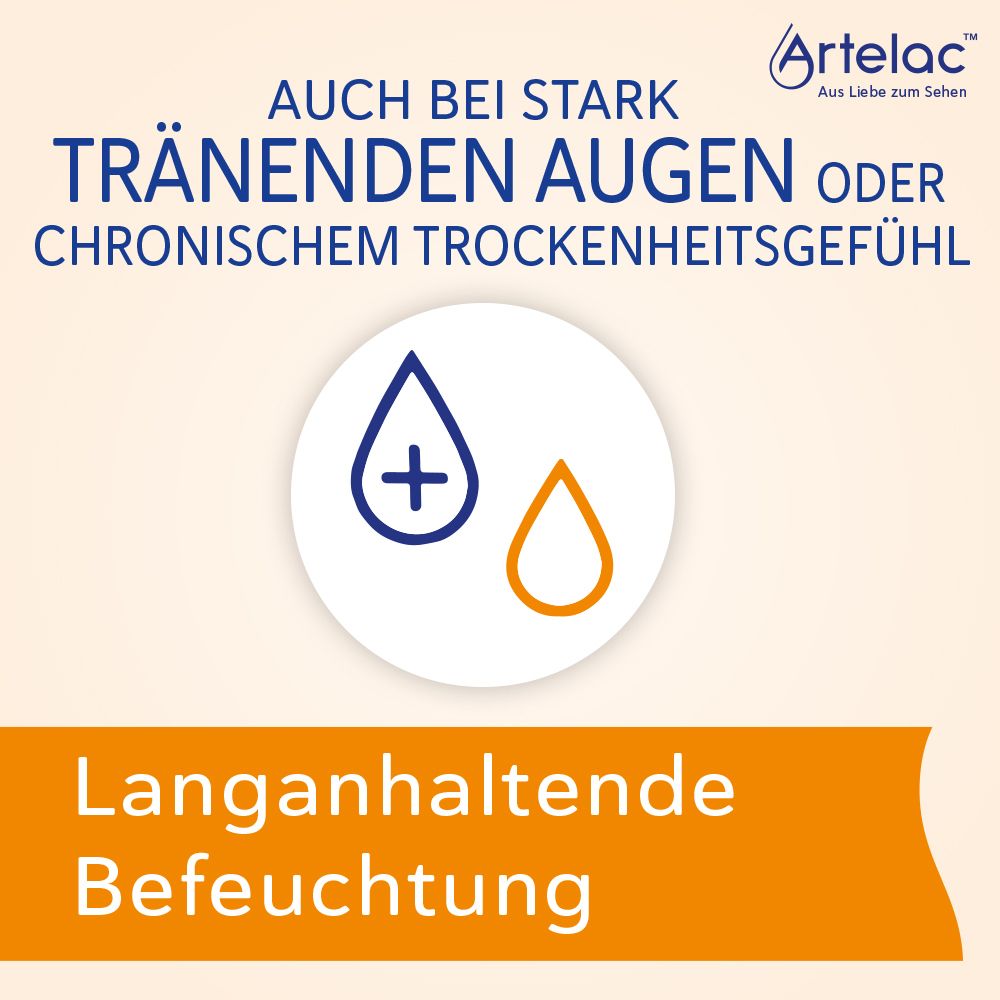 Artelac Lipids EDO Augengeltropfen für stark tränende Augen 30X0.6 g Augengel