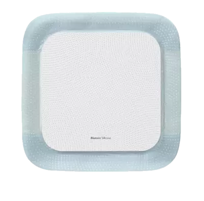 BIATAIN Silicone Schaumverband 10x30 cm 5 St Verband