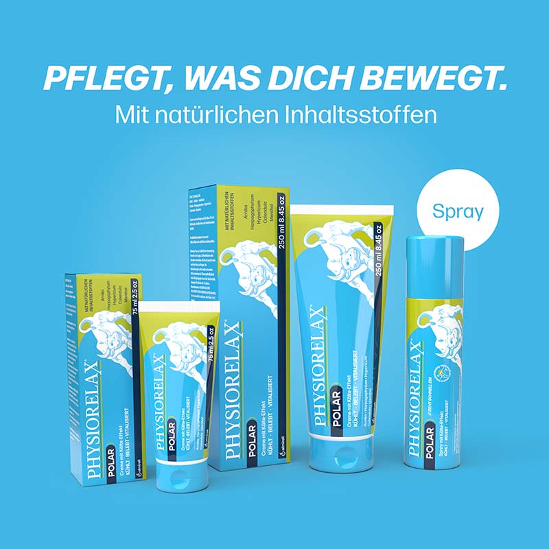 PHYSIORELAX POLAR CREME - kühlt & vitalisiert