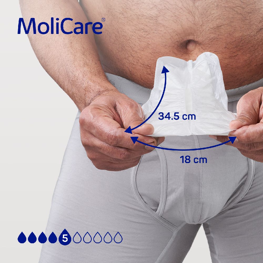 MoliCare premium MEN Pad 5 Tropfen 14 St