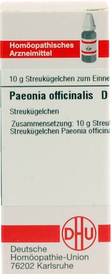 PAEONIA OFFICINALIS D 4 Globuli 10 g Globuli