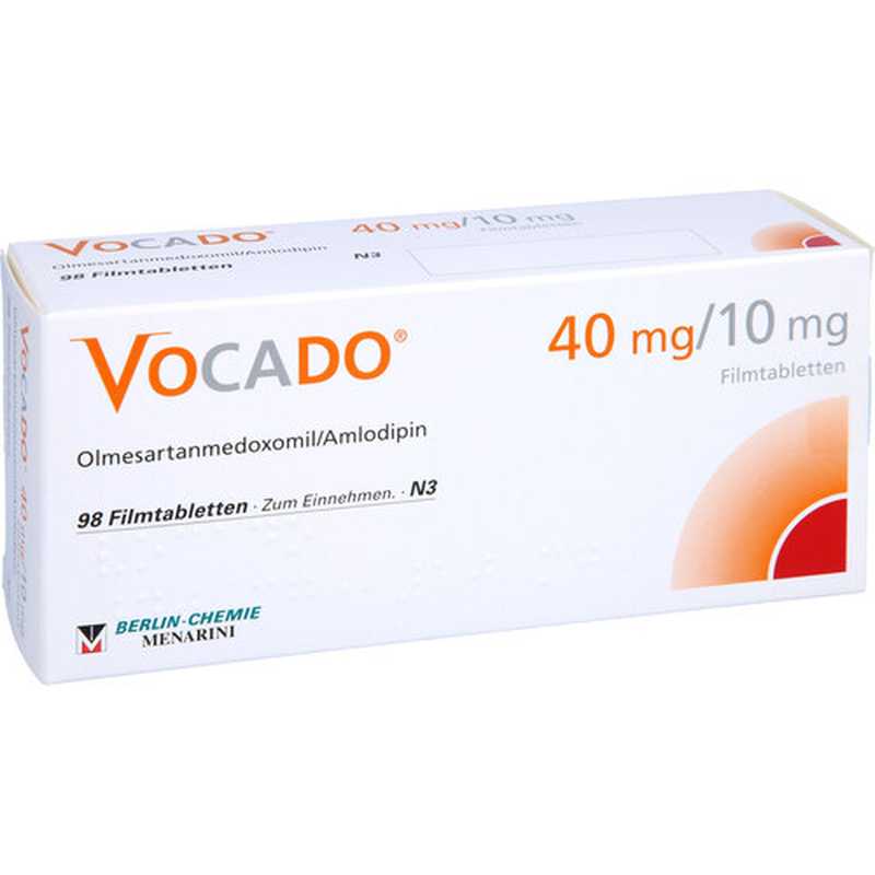 Vocado 40mg/10mg 98 St Filmtabletten