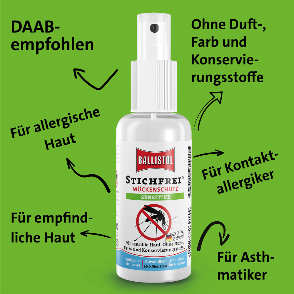 BALLISTOL Stichfrei Sensitiv Pumpspray 100 ml Spray