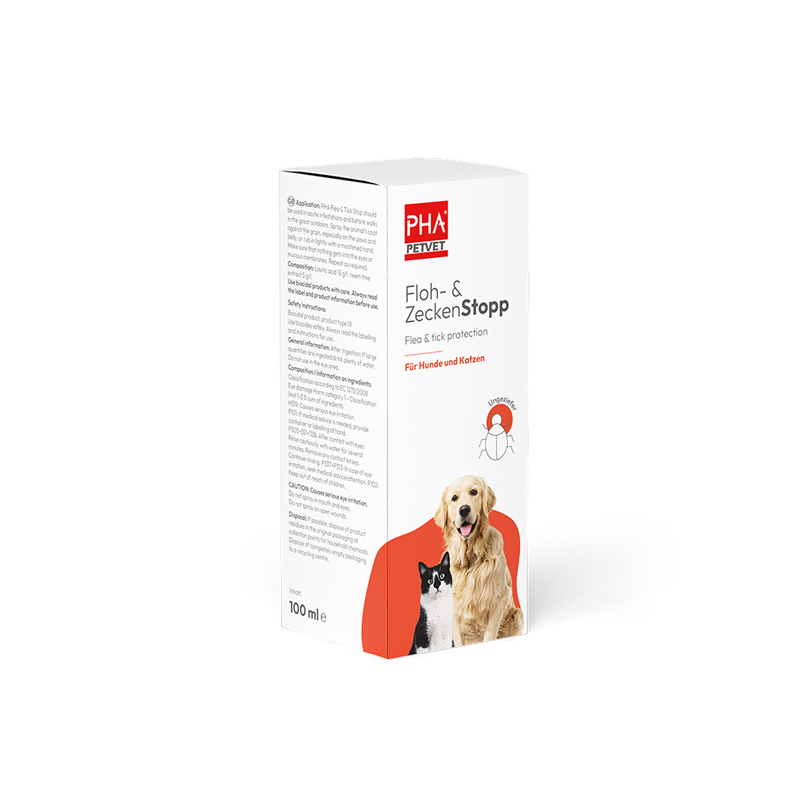 PHA Floh & Zecken Stopp 100 ml Spray