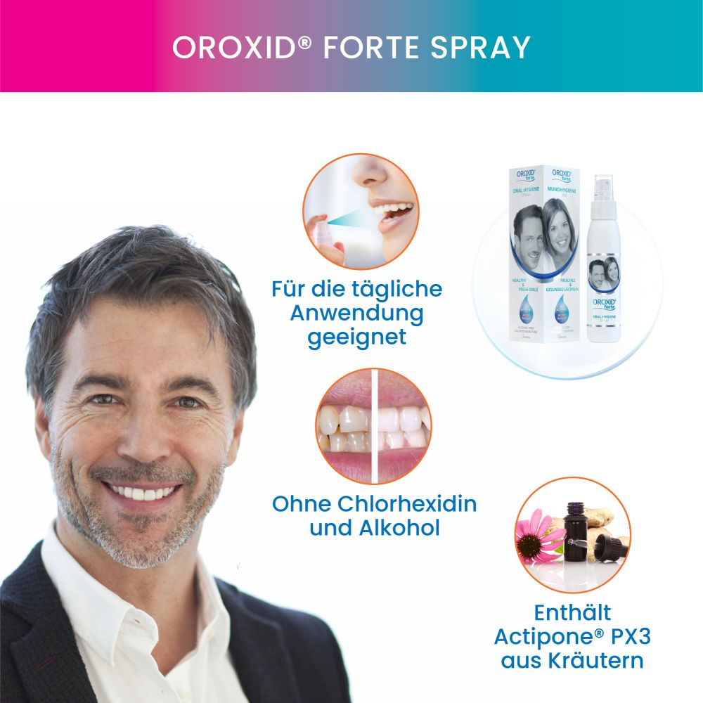 OROXID forte MUNDHYGIENE Spray 100 ml Spray