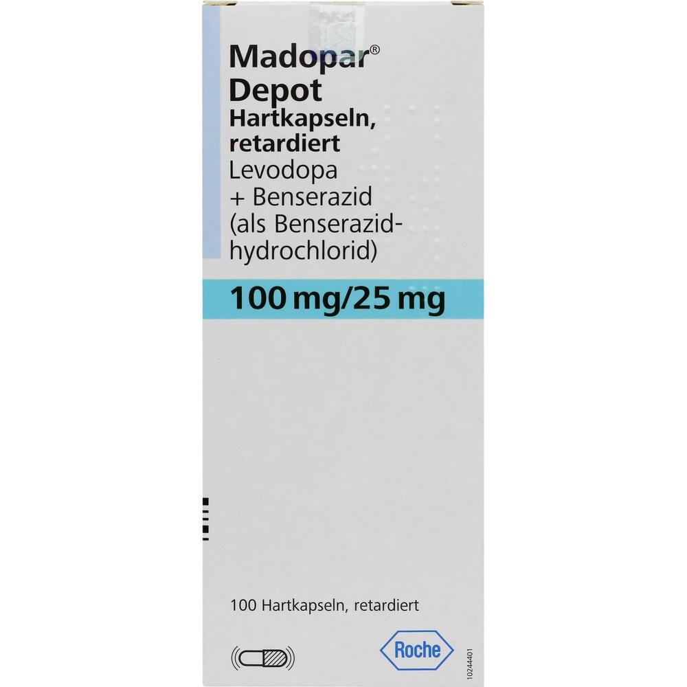 Madopar Depot 100 St Retard-Kapseln