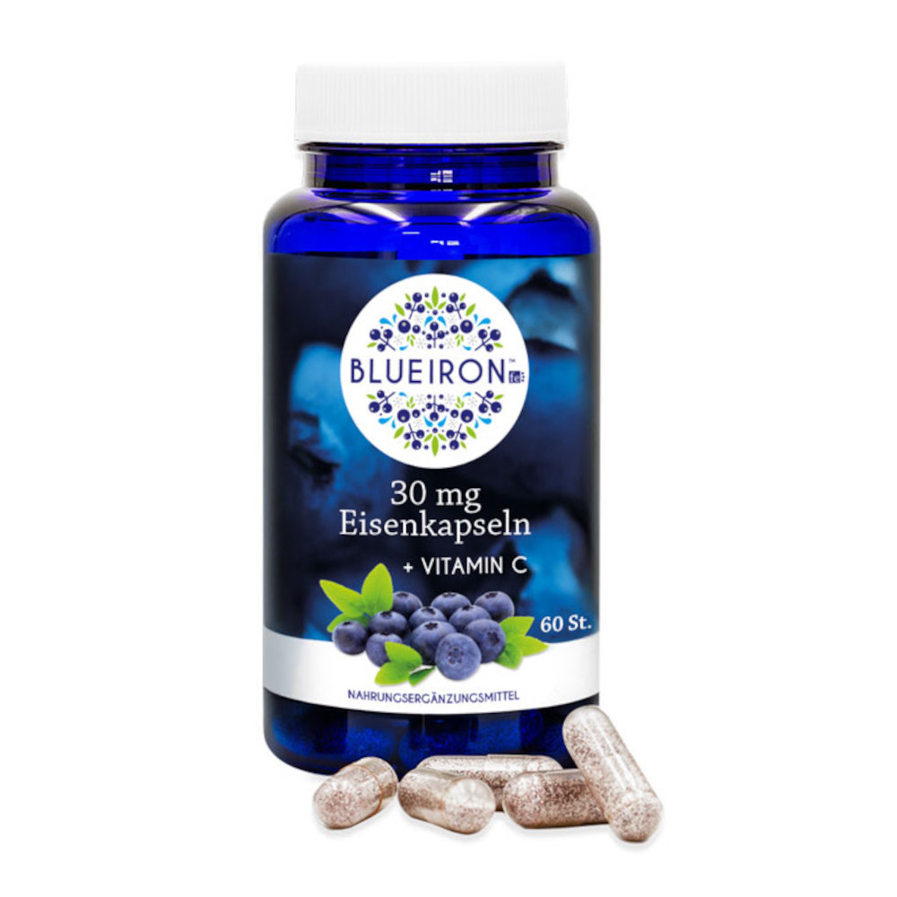 BLUE IRON Eisenkapseln 30 mg 60 St Kapseln