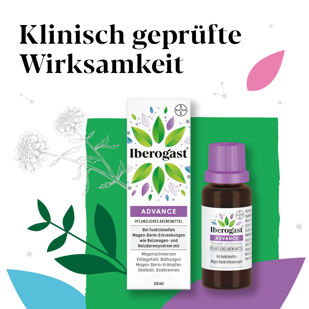 Iberogast ADVANCE 20 ml Flüssigkeit zum Einnehmen
