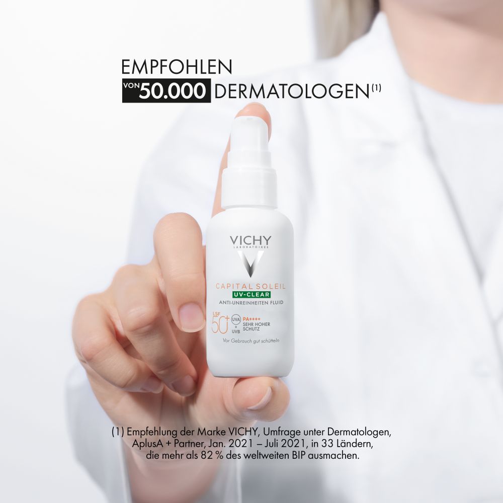 Capital Soleil UV-Clear LSF 50+ 40 ml Flüssigkeit