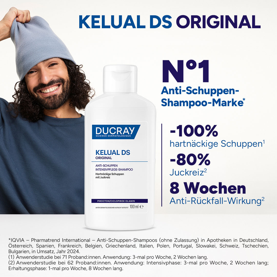 DUCRAY KELUAL DS Anti-Schuppen-Shampoo 100 ml Shampoo